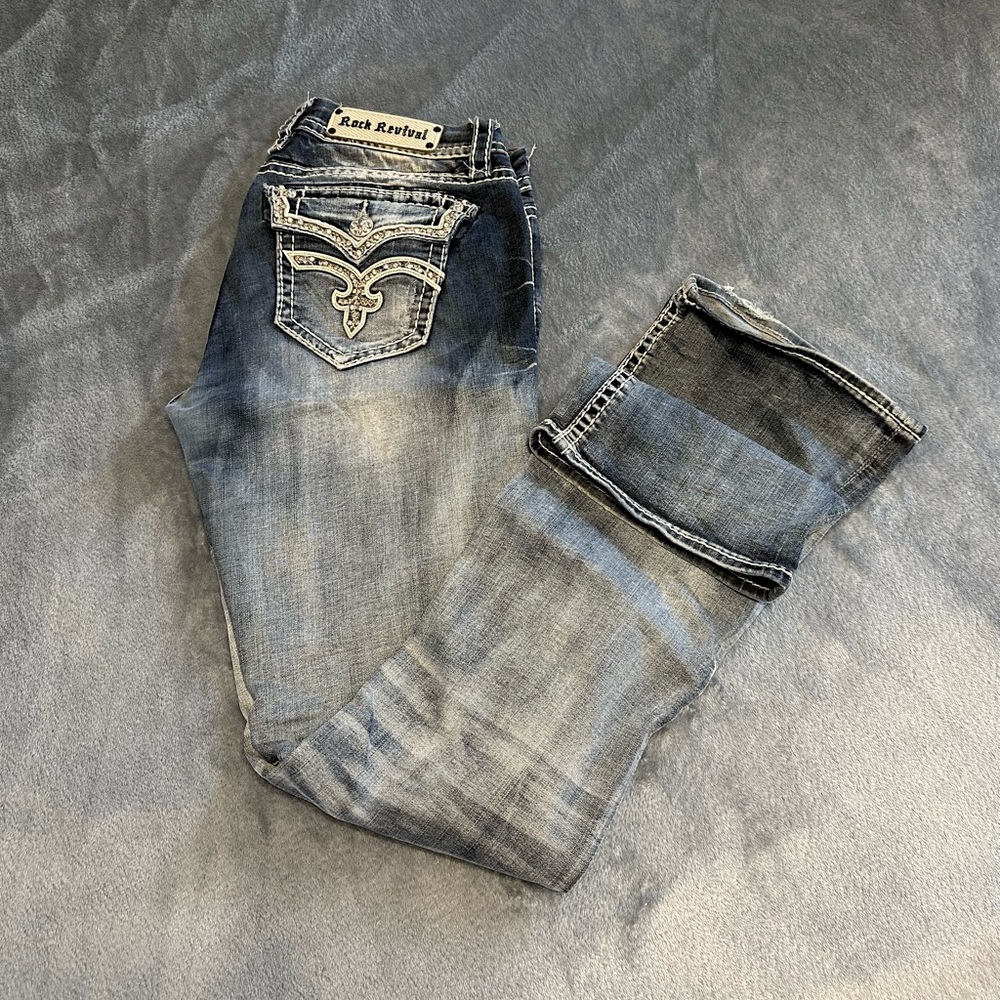 Used Rock Revival “Etty” jeans
